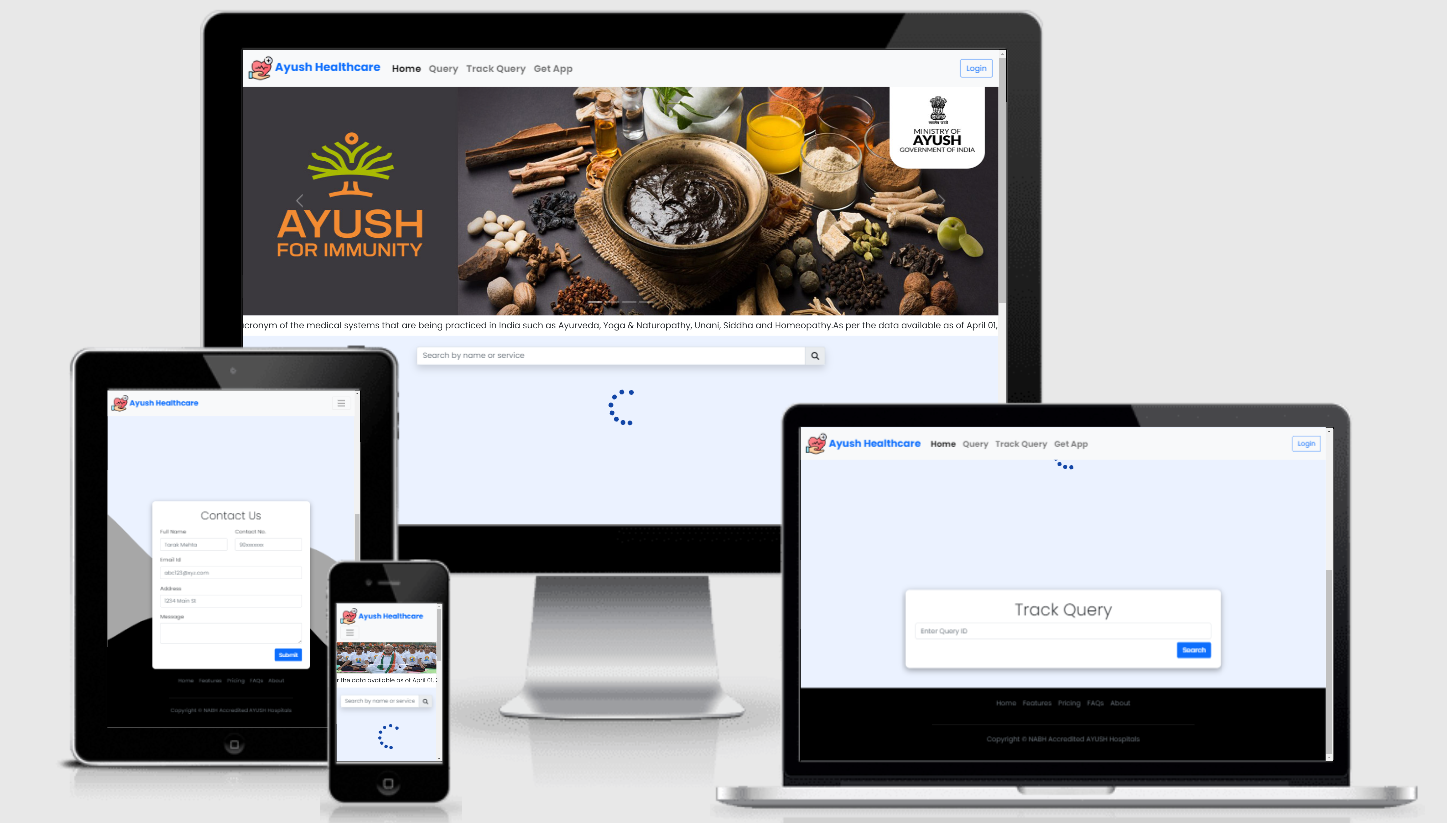 AYUSH HEALTHCARE: A WEB APPLICATION FOR HEALTHCARE preview